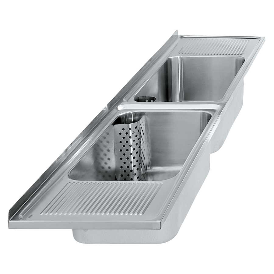 2000100064 - BS353 - SIRIUS - SIRIUS double utility sinks