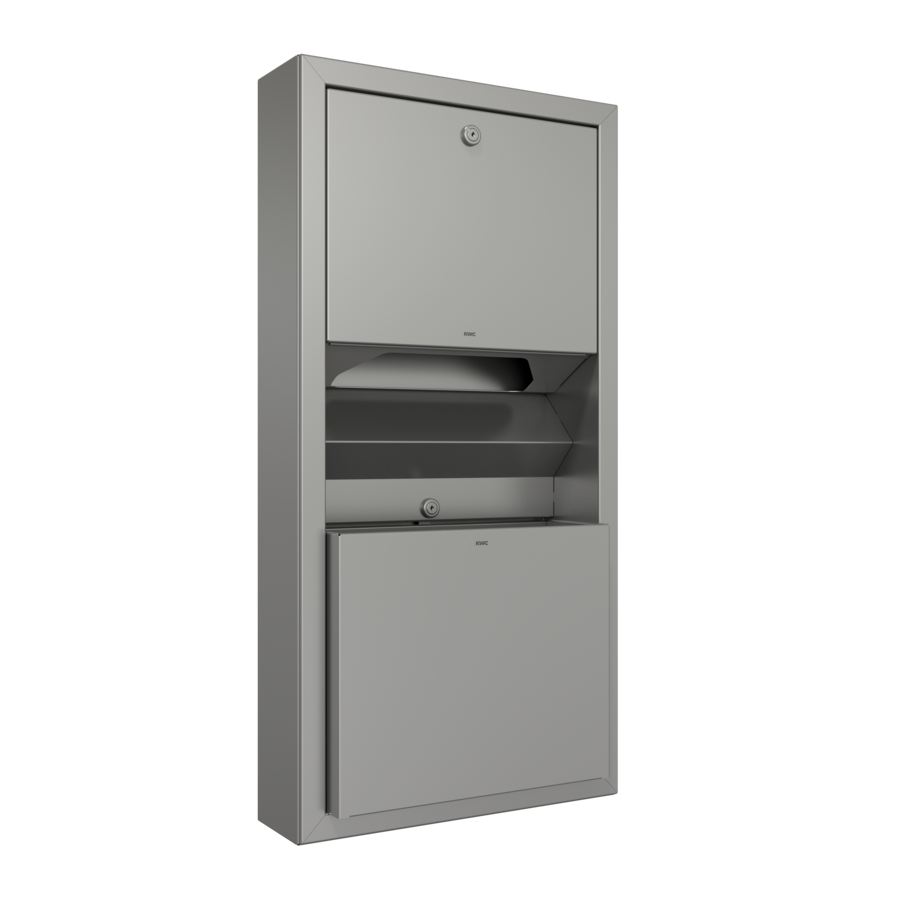 2000101041 - RODX602S - RODAN - RODAN paper towel/waste bin combination