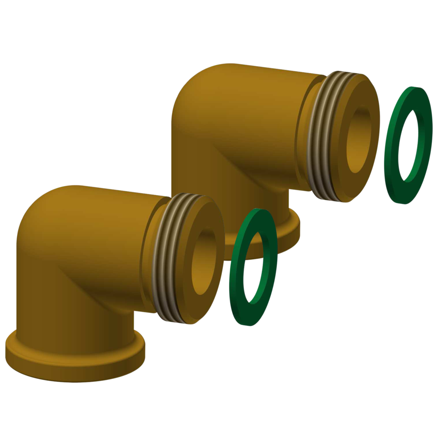 2000104916 - ZSHOW0006 - SHOWER-ACCESSORY - Anslutningssats för duschpanel 