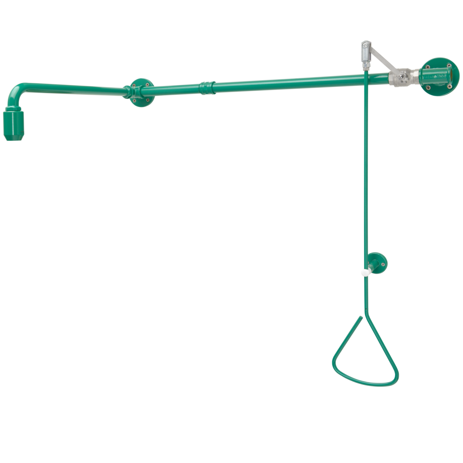 2030019066 - FAID0005 - EMERGENCYSHOWERS - Emergency shower activated by a pull-rod with water supply from left or right