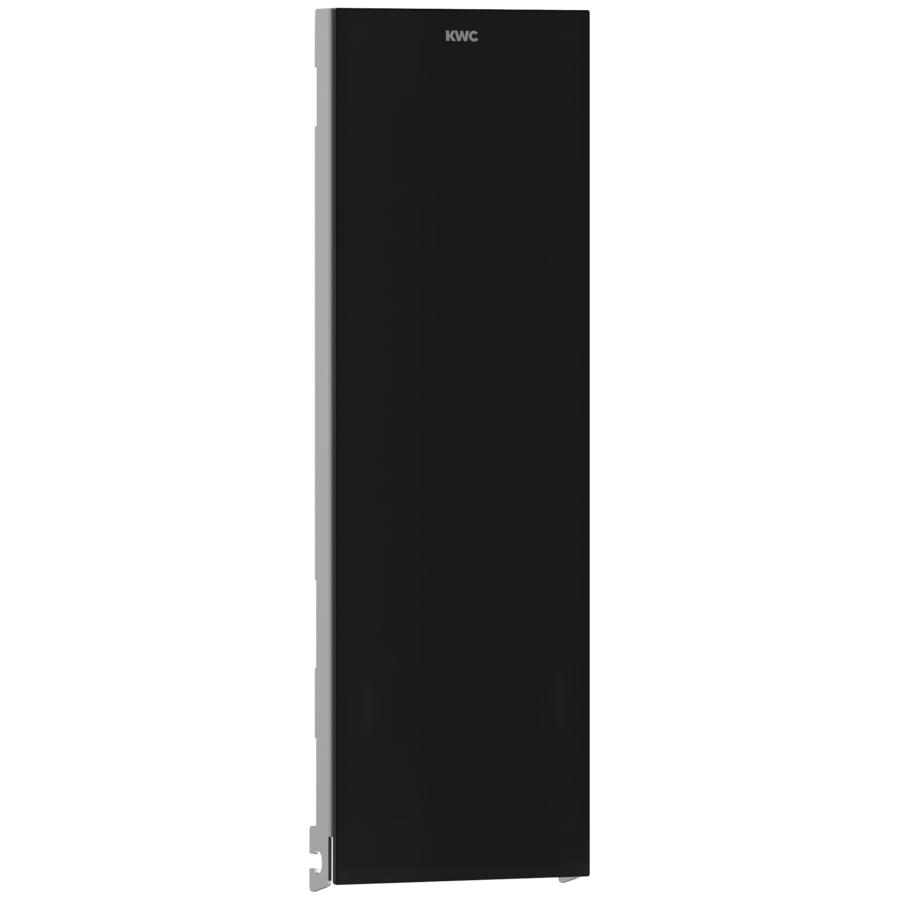 2030022948 - ZEXOS616B - EXOS - EXOS. front with black safety glass panel for soap dispenser for wall mounting