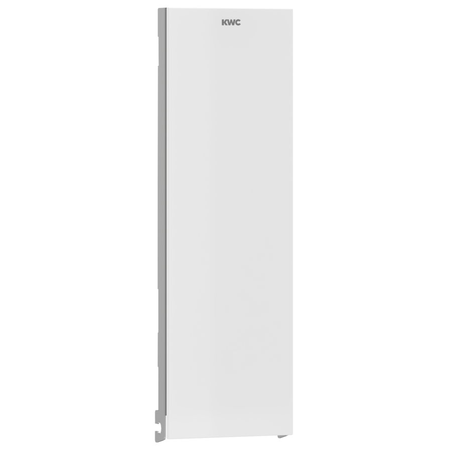 2030025238 - ZEXOS616W - EXOS - EXOS. front with white safety glass panel for soap dispenser for wall mounting