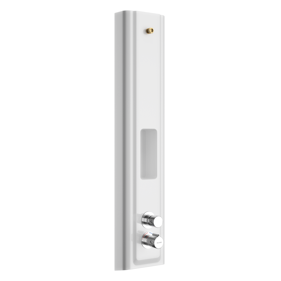 2030054253 - F5ST2026 - F5S - F5S-Therm shower panel made of MIRANIT with shower gel shelf