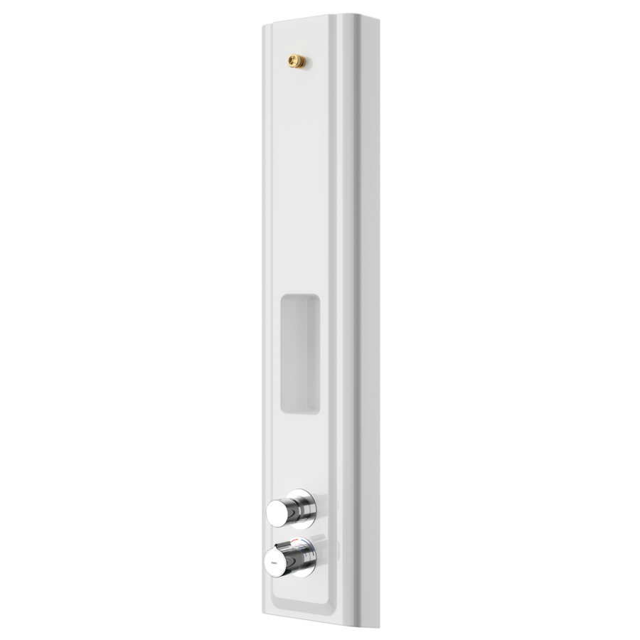 2030054253 - F5ST2026 - F5S - F5S-Therm shower panel made of MIRANIT with shower gel shelf