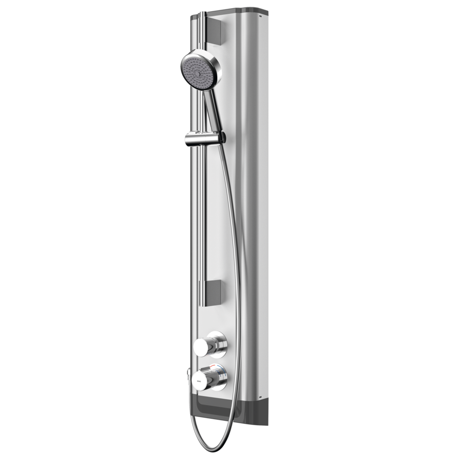 2030056542 - F5ST2023 - F5S - F5S-Therm stainless steel shower panel with hand shower fitting