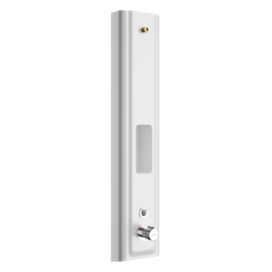 2030056574 - F5ET2026 - F5E - F5E-Therm shower panel made of MIRANIT with shower gel shelf