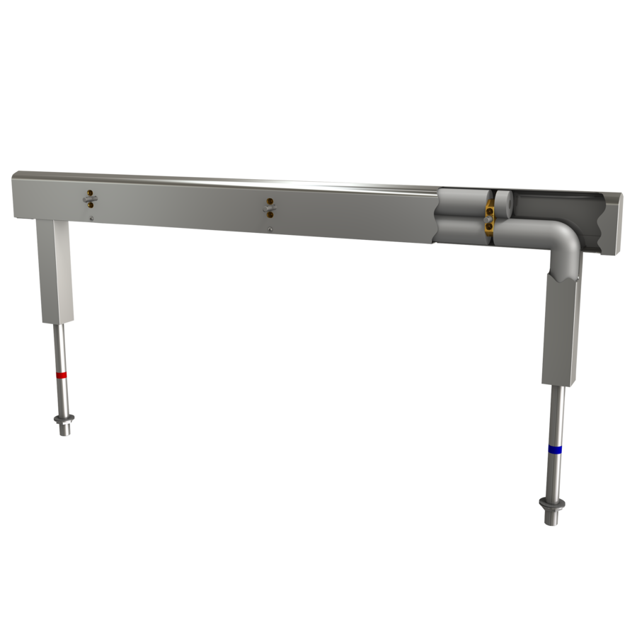 2030064965 - AQFU0230 - FITTING-UNITS - Armatuureenheid voor wastafels in een dubbel rij