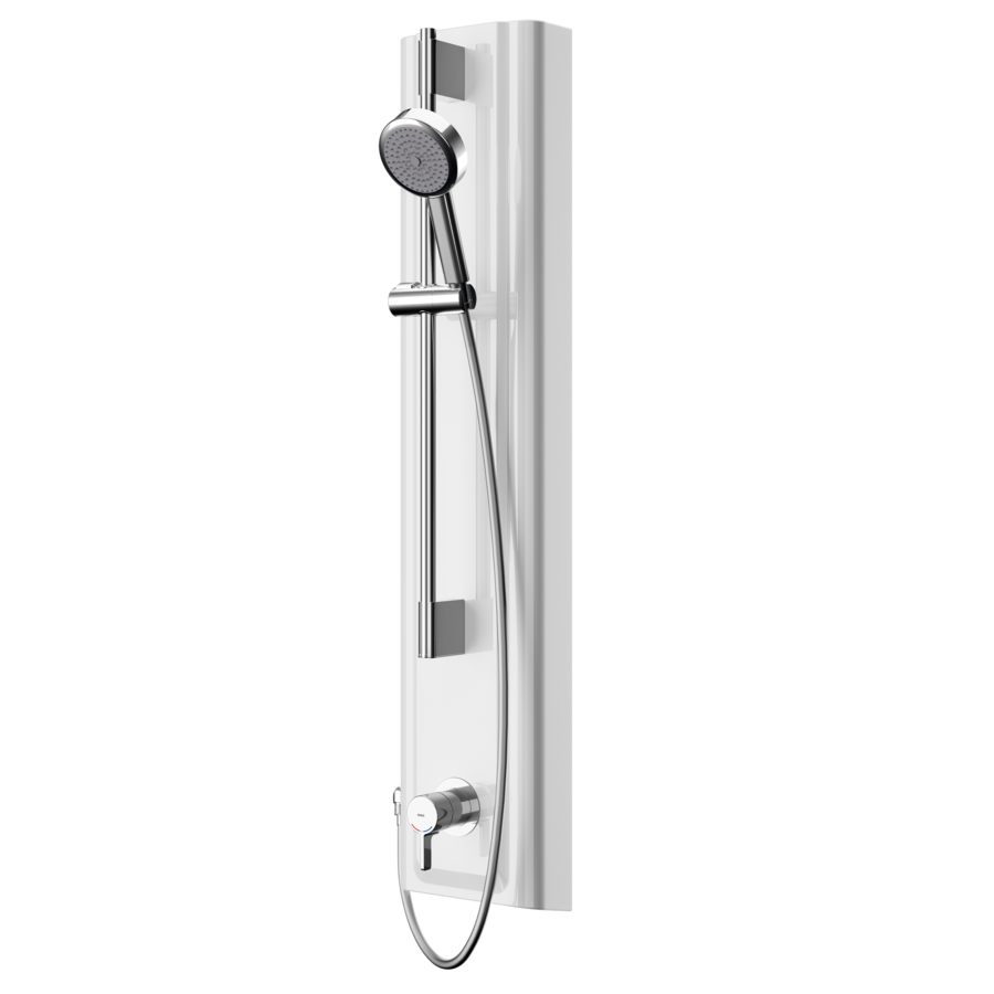 2030066548 - F5LT2028 - F5L - F5L-Therm shower panel made of MIRANIT with  hand shower fitting