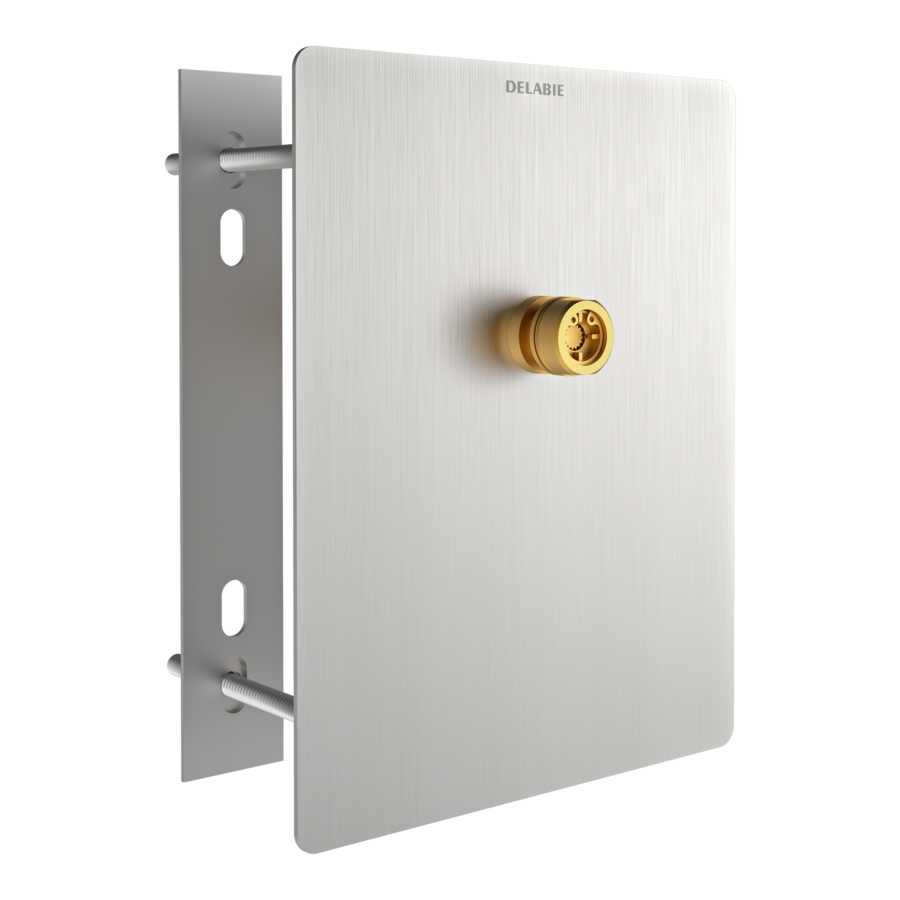 2030068175 - ACXX2023 - SHOWER-ACCESSORY - Montageplatte mit Anschlussstutzen für Duschkopf zur Hinterwandmontage