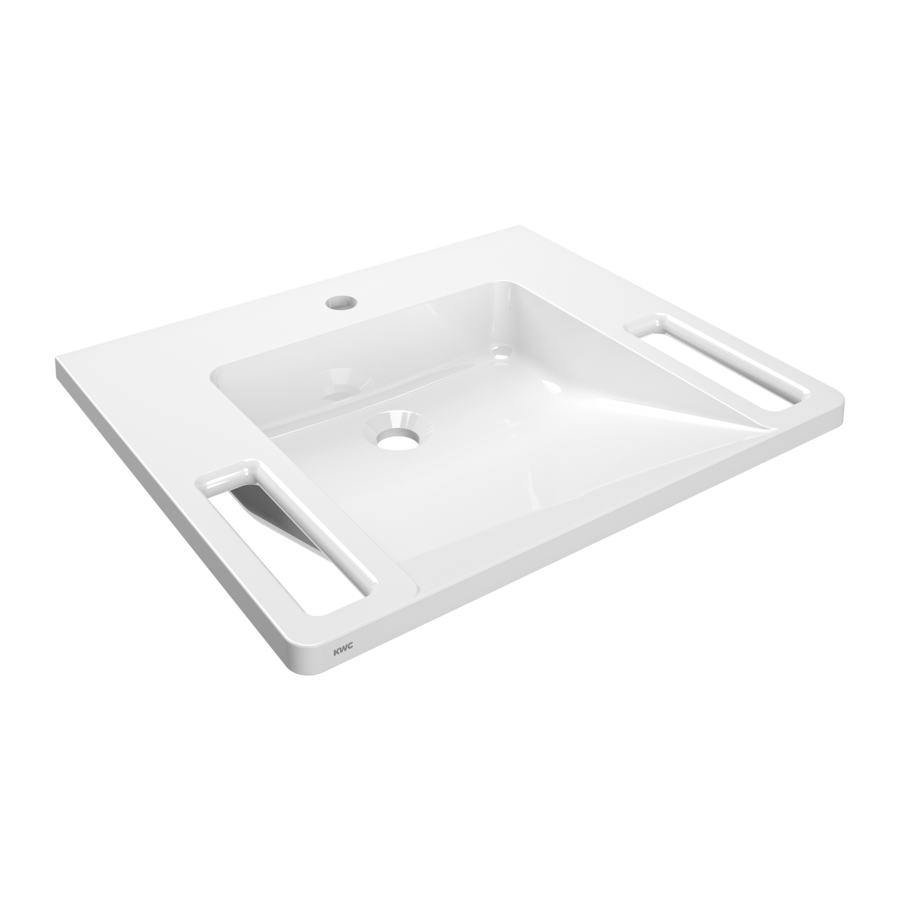 2030073252 - ANMW0001N - EXOS - EXOS. Lavabo individual de material mineral aglomerado en resina sintética MIRANIT