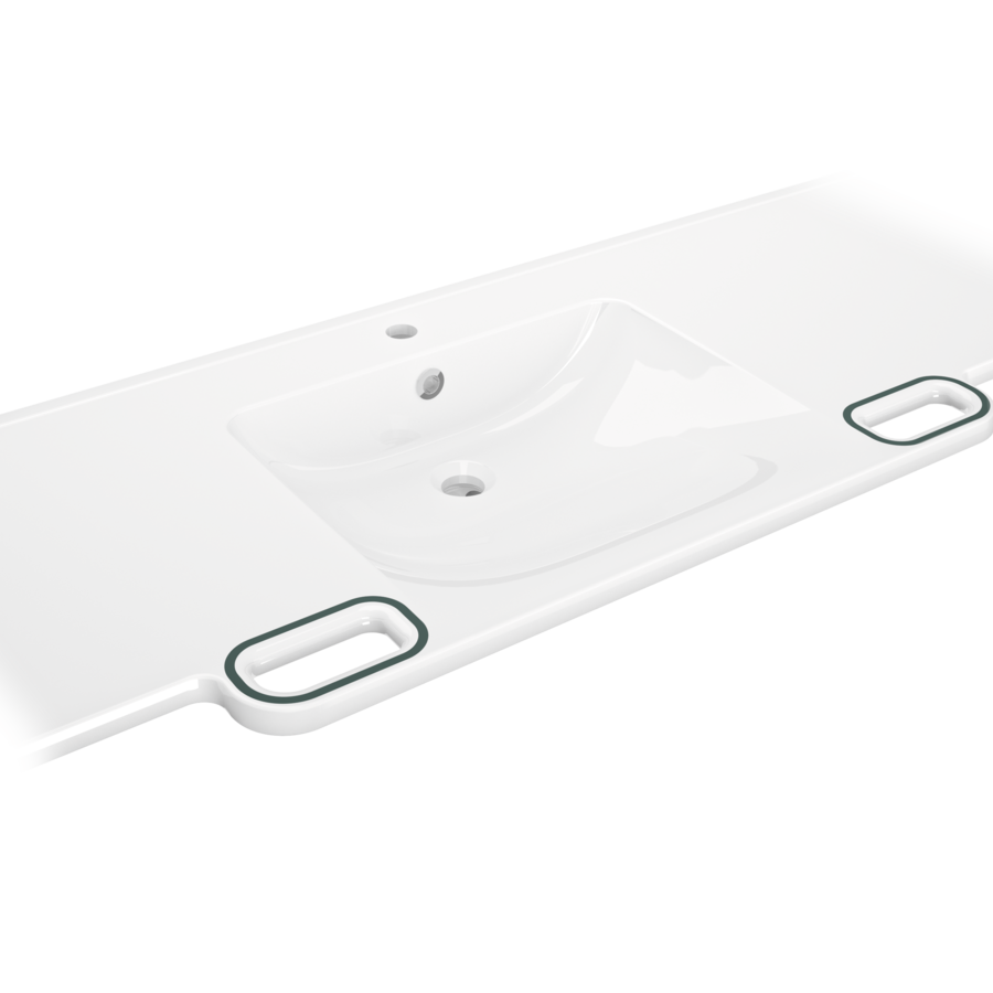 3600000235 - ANMW0060 - MEDCARE - MEDCARE seriewastafel, barrièrevrij