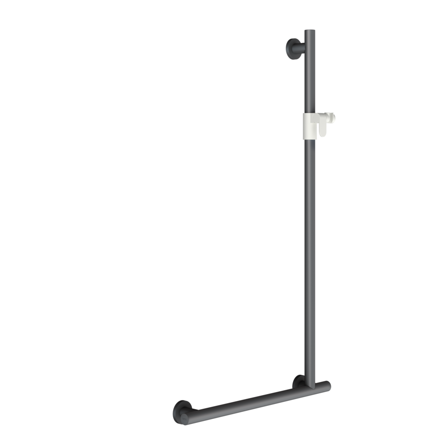 3600003774 - MEDC0006 - MEDCARE - MEDCARE Corrimano angolare 90° con supporto doccetta