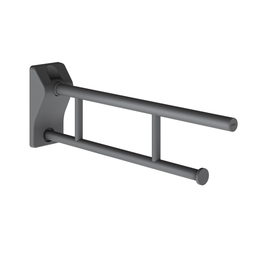 3600003778 - MEDC0009 - MEDCARE - MEDCARE Maniglione ribaltabile con portarotolo per WC