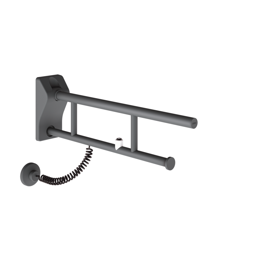 3600003781 - MEDC0011 - MEDCARE - MEDCARE Stützklappgriff mit elektronischer Spülbetätigung