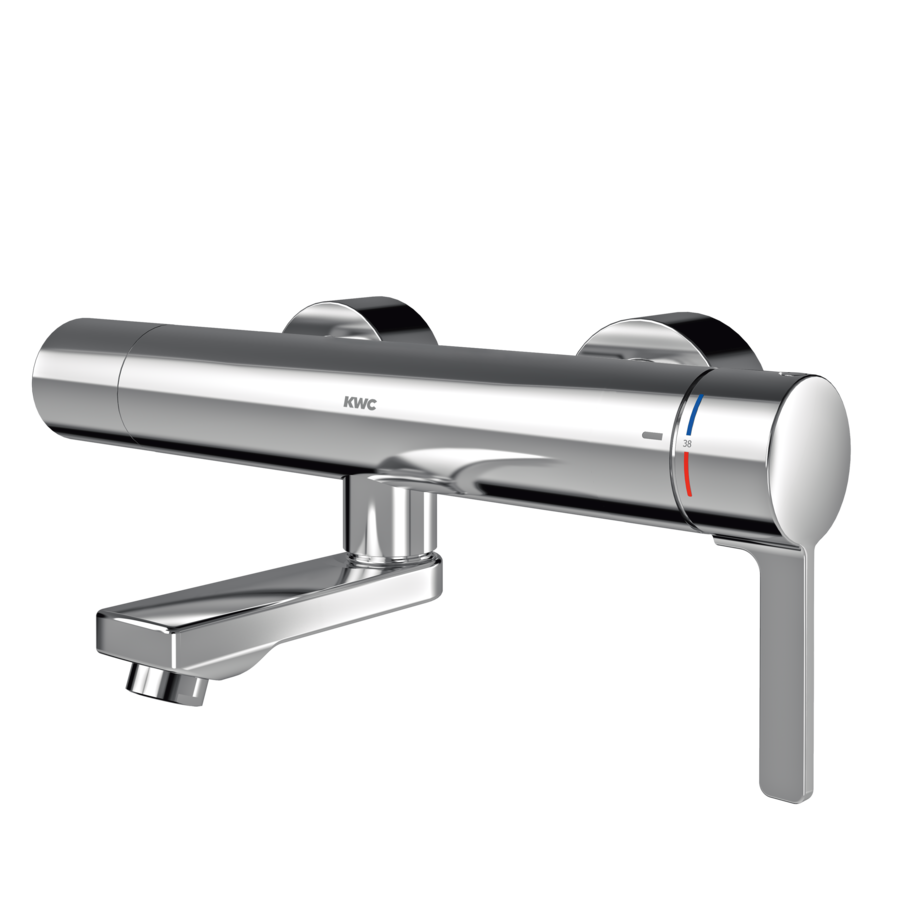 3600003809 - F5LT1112 - F5L - Vipukäyttöinen F5L-Therm-seinähana termostaatilla, esiasennettu hygieniayksikkö