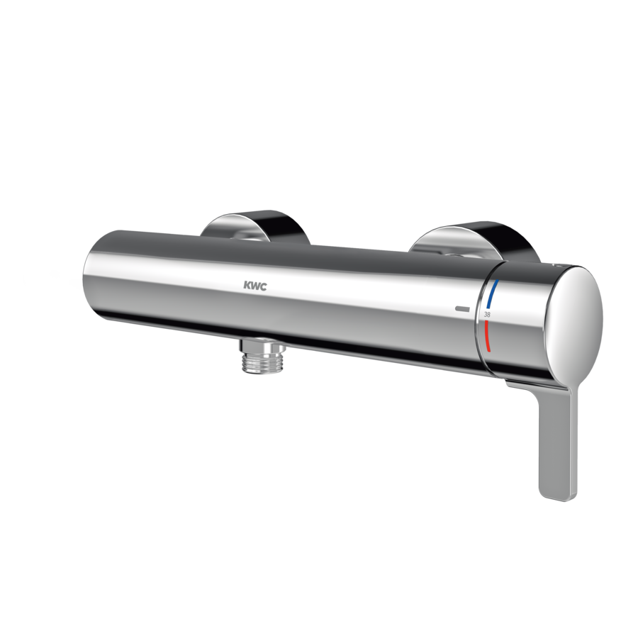3600003860 - F5LT2103 - F5L - F5L-Therm Miscelatore termostatico a parete monocomando con collegamento per doccetta