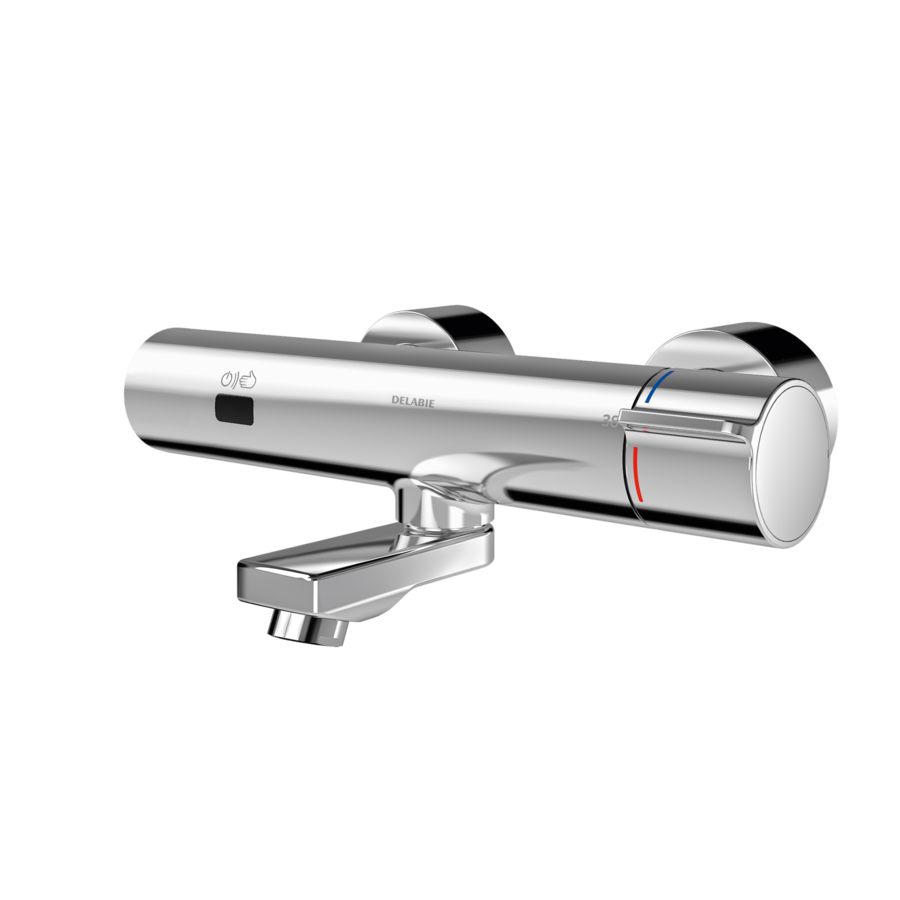3600004009 - F5ET1101 - F5E - F5E-Therm Miscelatore elettronico a parete con termostato con funzionamento a batteria