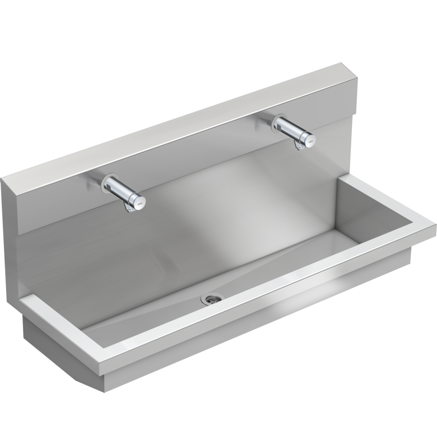 3600004024 - PL12USV - PLANOX - PLANOX washbasin unit with self-closing bib taps