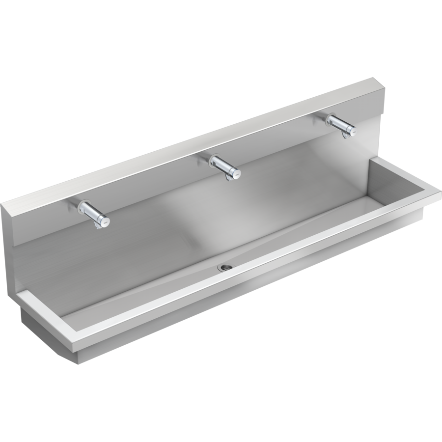 3600004025 - PL18USV - PLANOX - PLANOX washbasin unit with self-closing bib taps