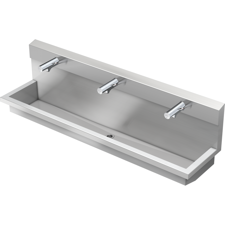 3600004044 - PL18UEM - PLANOX - PLANOX washbasin unit with electronic washbasin mixers
