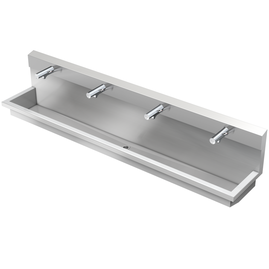 3600004045 - PL24UEM - PLANOX - PLANOX washbasin unit with electronic washbasin mixers