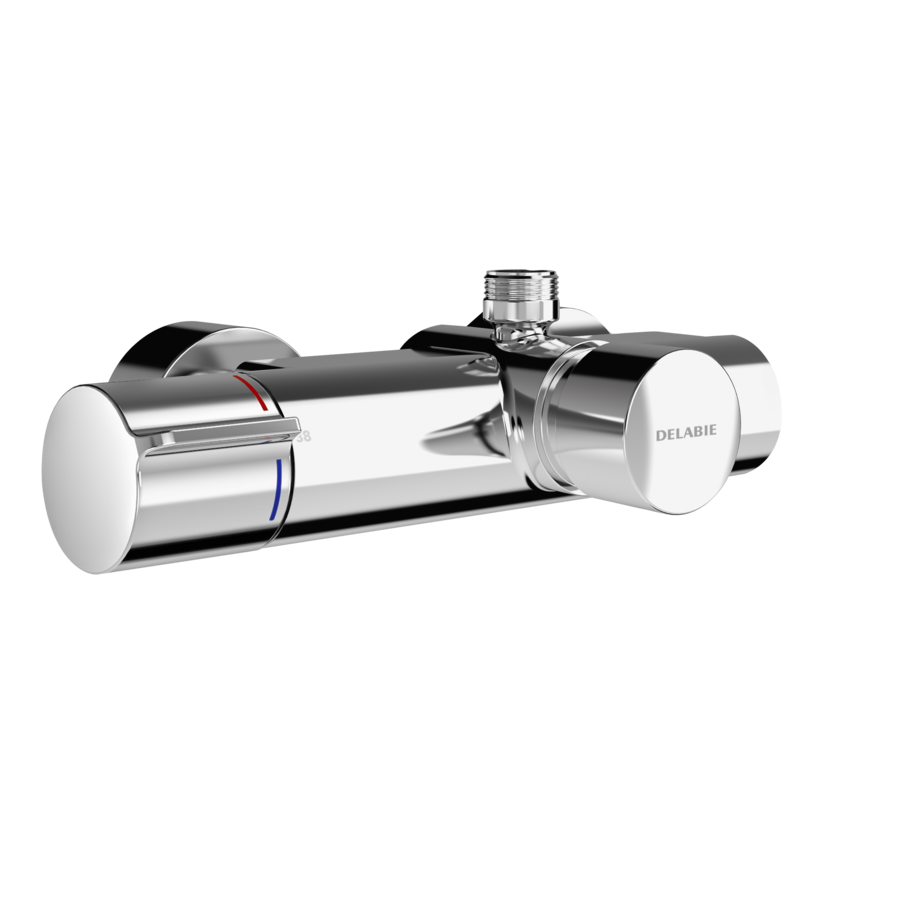 3600008673 - F5ST2102 - F5S - F5S-Therm Grifo mural de termostato con cierre automático