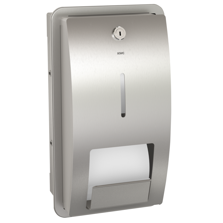 3600008881 - STR671E - STRATOS - STRATOS toilet roll holder for recessed mounting