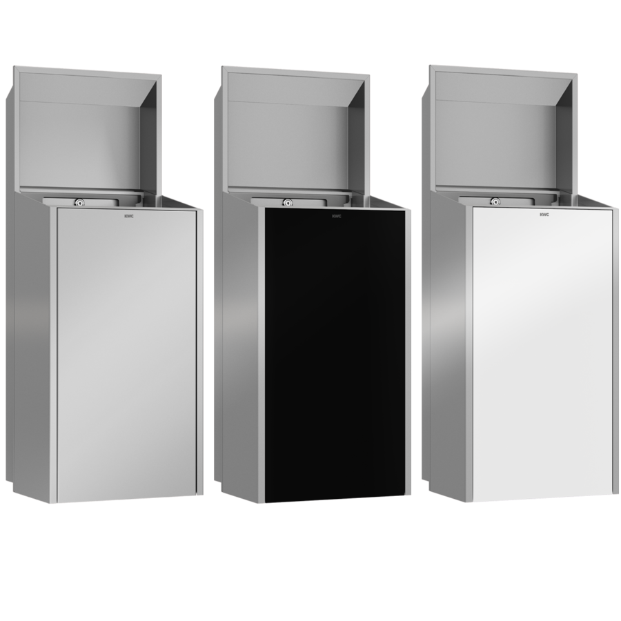 3600008906 - EXO605EX - EXOS - EXOS. waste bin for recessed mounting