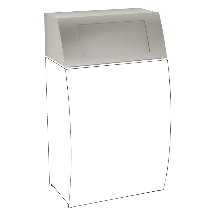 3600008919 - STR608 - STRATOS - STRATOS folding self-closing lid for waste bin