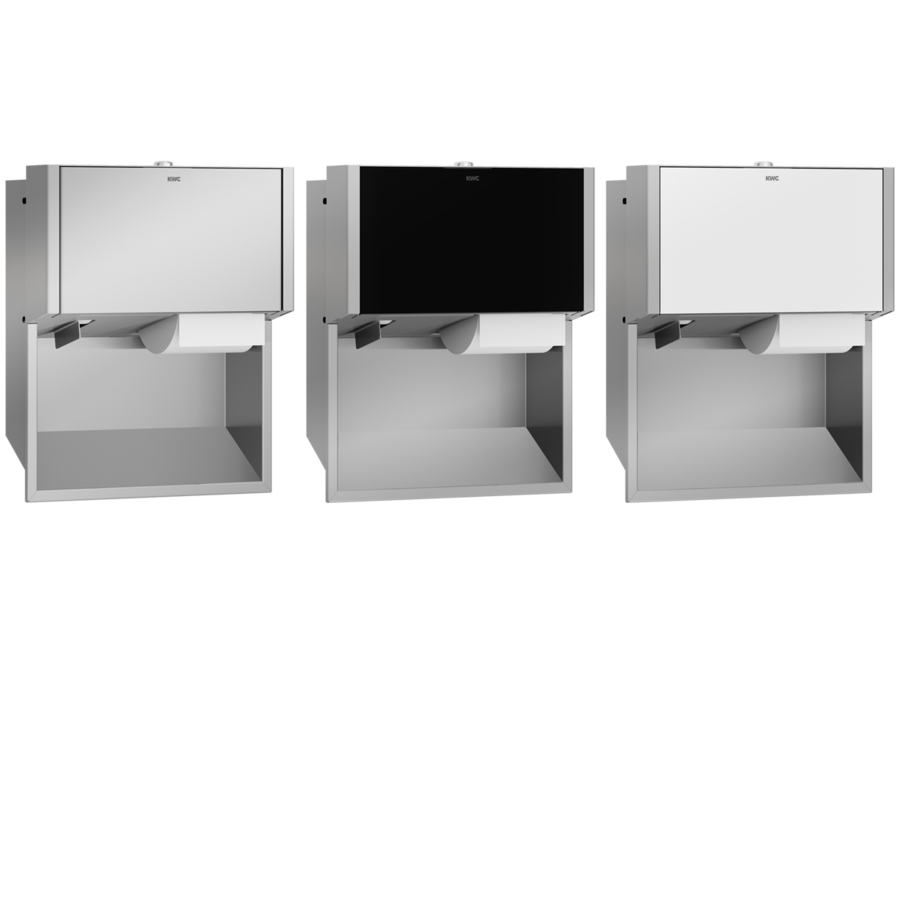 3600008924 - EXO676EX - EXOS - EXOS. double toilet roll holder for recessed mounting