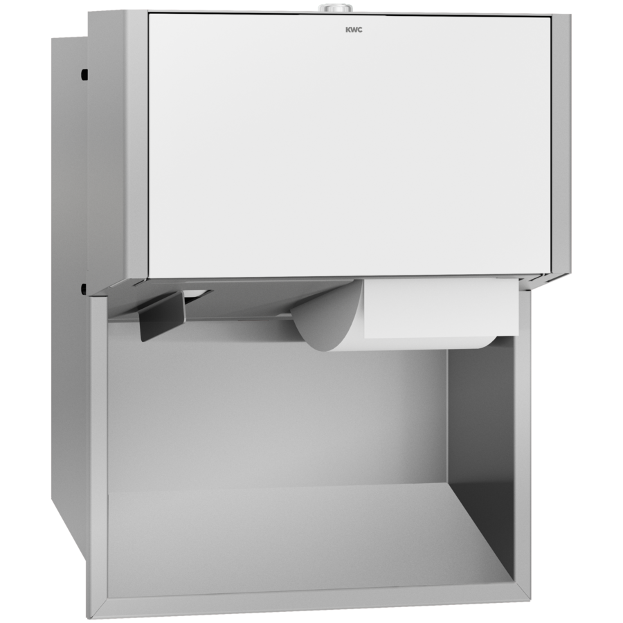 3600008952 - EXO676EW - EXOS - EXOS. double toilet roll holder for recessed mounting