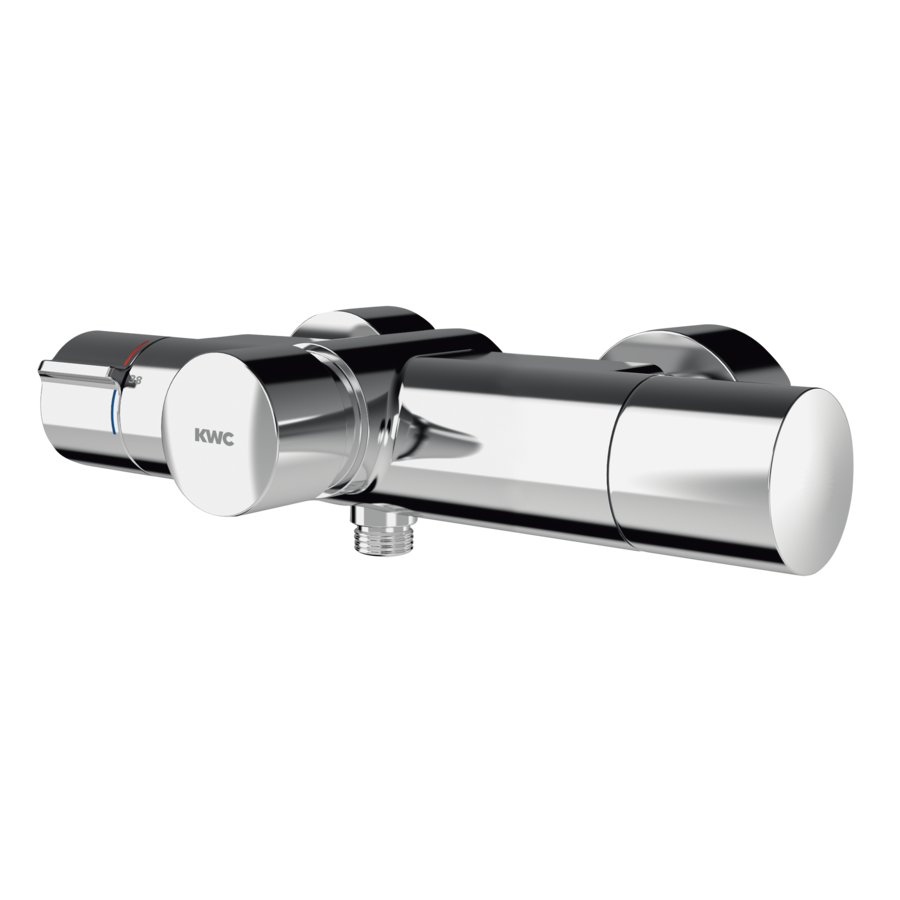 3600008423 - F5ST2111 - F5S - F5S-Therm Grifo mural de termostato con cierre automático y unidad higiénica premontada