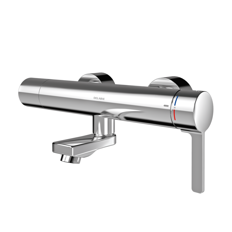 3600003809 - F5LT1112 - F5L - F5L-Therm Grifo mural monomando de termostato con unidad higiénica premontada